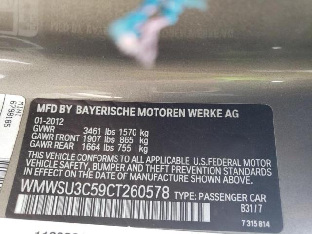 WMWSU3C59CT260578 Mini Cooper