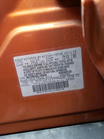 3N1CP5CV6LL483548 Nissan KICKS SV