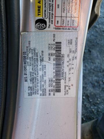 3LNHM26T27R622285 Lincoln MKZ
