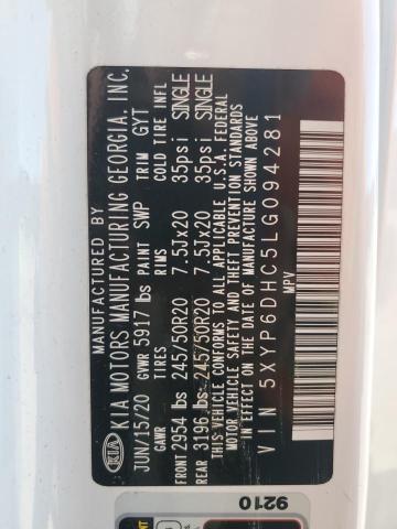 5XYP6DHC5LG094281 KIA Telluride S