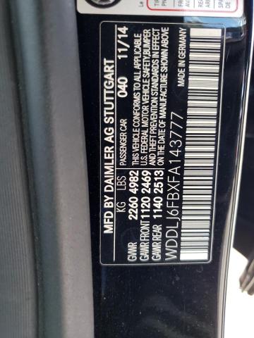 2015 MERCEDES-BENZ CLS 400 - WDDLJ6FBXFA143777