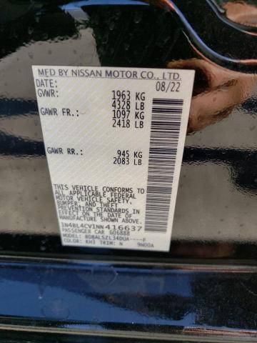 1N4BL4CV1NN416637 Nissan ALTIMA SR