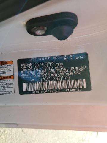 JF1ZCAC12F9601915 Subaru Brz 2.0 Limited