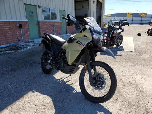 Salvage cars for sale from Copart Orlando, FL: 2022 Kawasaki KL650 G