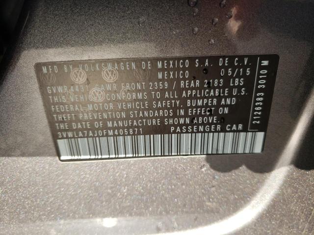 2015 VOLKSWAGEN JETTA TDI - 3VWLA7AJ0FM405871