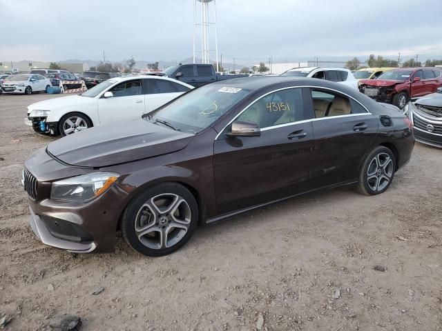 Mercedes-Benz salvage cars for sale: 2018 Mercedes-Benz CLA 250