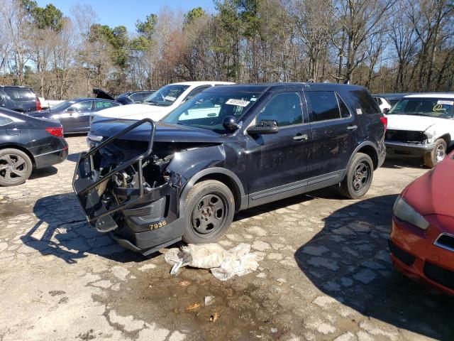 Vehiculos salvage en venta de Copart Austell, GA: 2019 Ford Explorer Police Interceptor