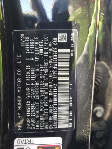 2021 HONDA CLARITY - JHMZC5F11MC001642