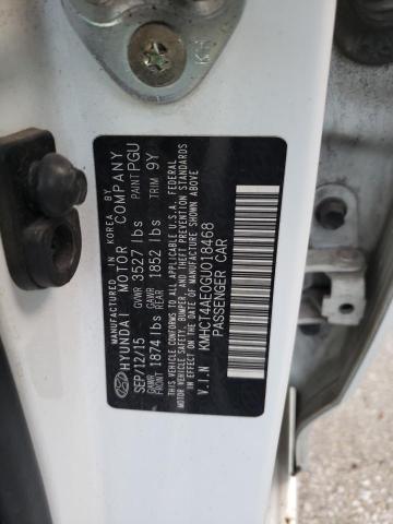 2016 HYUNDAI ACCENT SE - KMHCT4AE0GU018468