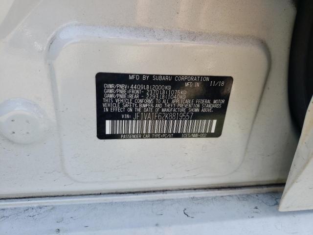 JF1VA1F62K8819557 Subaru Wrx Premium