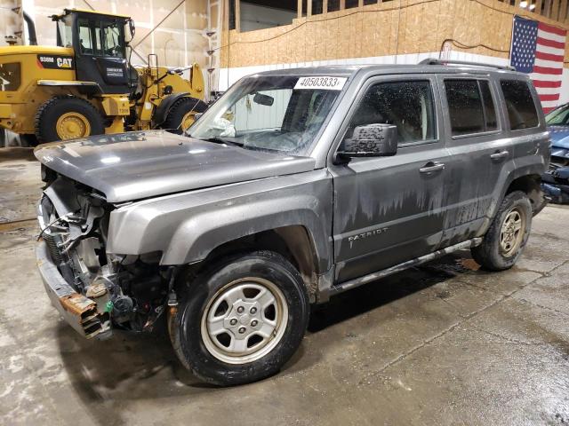 Salvage cars for sale from Copart Anchorage, AK: 2012 Jeep Patriot Sport