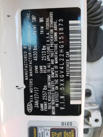 2017 KIA OPTIMA SXL 5XXGV4L22HG151873