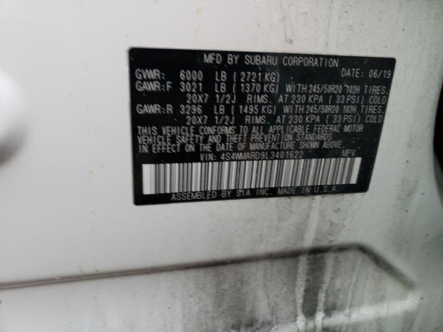 2020 SUBARU ASCENT TOU - 4S4WMARD9L3401622