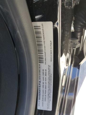 ZAM57XSA4F1141037 Maserati Ghibli