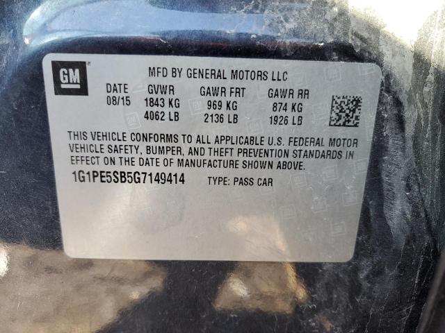 2016 CHEVROLET CRUZE LIMI - 1G1PE5SB5G7149414