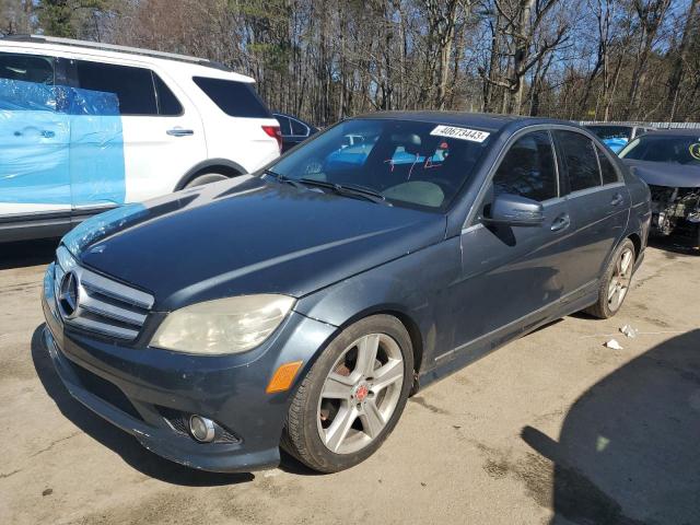 Salvage cars for sale from Copart Austell, GA: 2010 Mercedes-Benz C 300 4matic