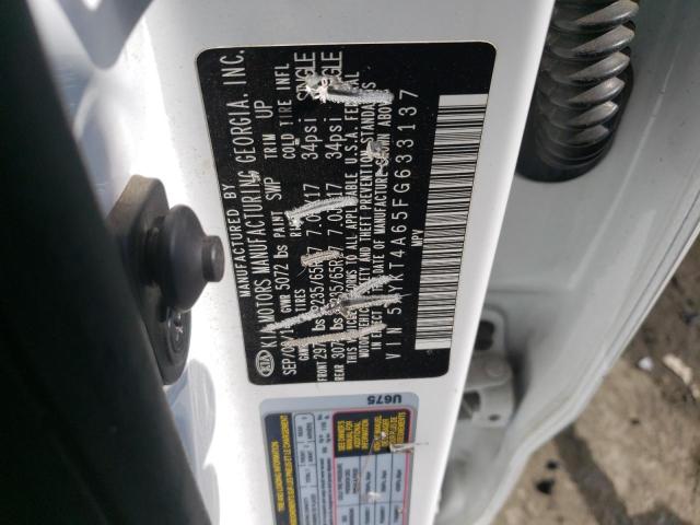 2015 KIA SORENTO LX 5XYKT4A65FG633137