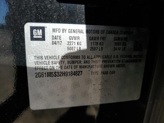 2G61M5S32H9184827 Cadillac XTS