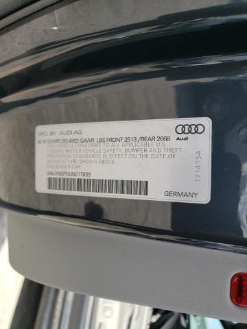 2018 AUDI A5 PREMIUM - WAUYNGF58JN017839