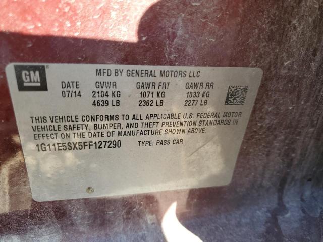 2015 CHEVROLET MALIBU 2LT - 1G11E5SX5FF127290