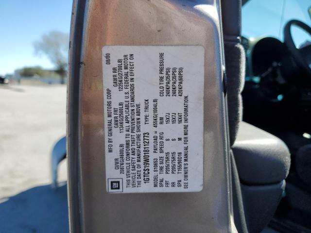 1GTCS19W018112773 GMC Sonoma