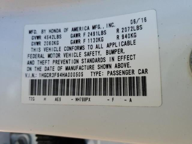 2017 HONDA ACCORD TOU 1HGCR3F94HA000505