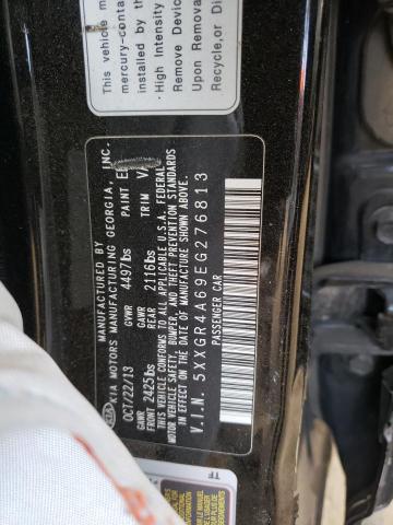 5XXGR4A69EG276813 KIA OPTIMA SX