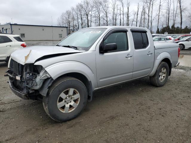 Salvage trucks for sale at Arlington, WA auction: 2008 Nissan Frontier Crew Cab LE