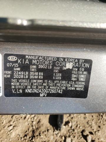 KNDJN2A20G7260742 KIA Soul