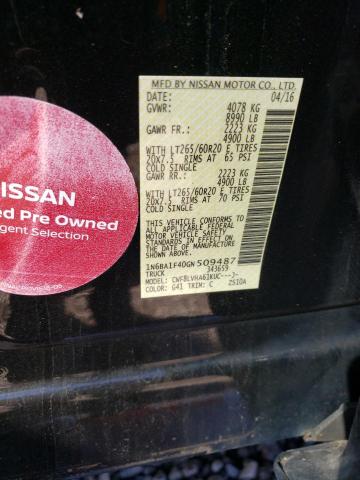 2016 NISSAN TITAN XD S - 1N6BA1F40GN509487