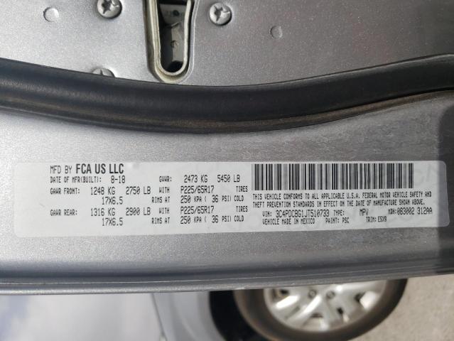 2018 DODGE JOURNEY SX 3C4PDCBG1JT510733