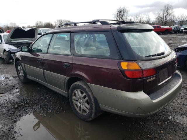 VIN 5YMTS0C05L9B36749 2001 SUBARU LEGACY no.2