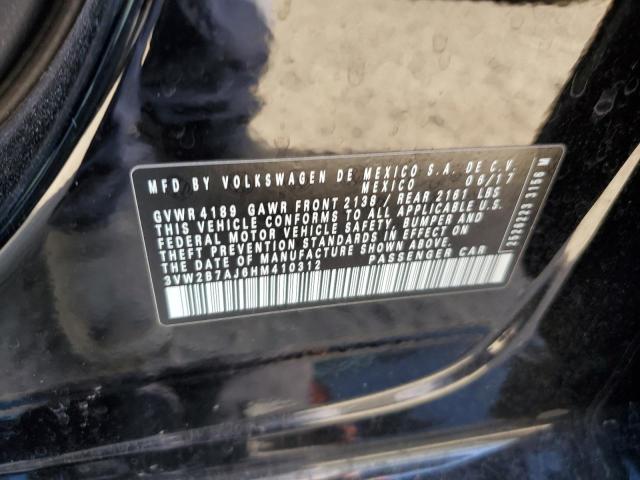 2017 VOLKSWAGEN JETTA S - 3VW2B7AJ6HM410312
