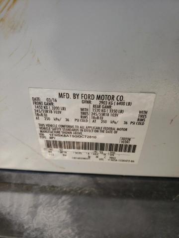 2016 FORD EXPLORER P - 1FM5K8AT5GGC72810