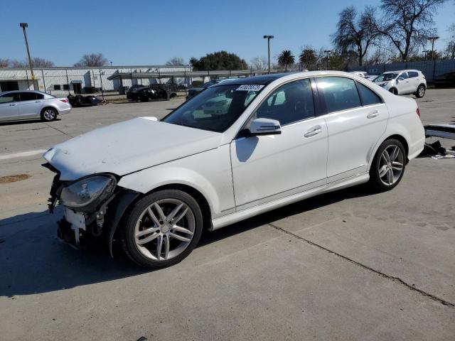 Mercedes-Benz C-Class salvage cars for sale: 2014 Mercedes-Benz C 250