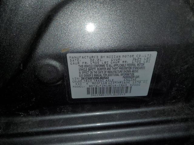 2021 NISSAN VERSA SV - 3N1CN8EVXML862543