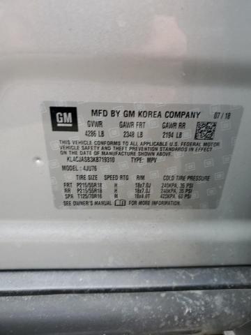 2019 BUICK ENCORE PRE - KL4CJASB3KB719310