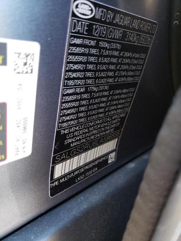 SALGS2RU6LA596555 Land Rover Range Rover Hse