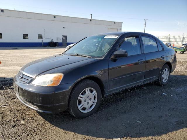 2002 HONDA CIVIC LX VIN: JHMES16562S000857