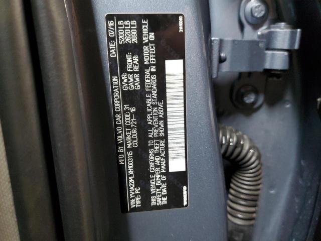 2017 VOLVO S90 T6 INS - YV1A22MLXH1003115