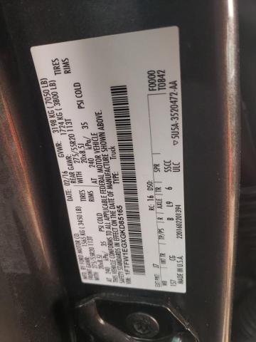 2016 FORD F150 - 1FTFW1EGXGKD85165
