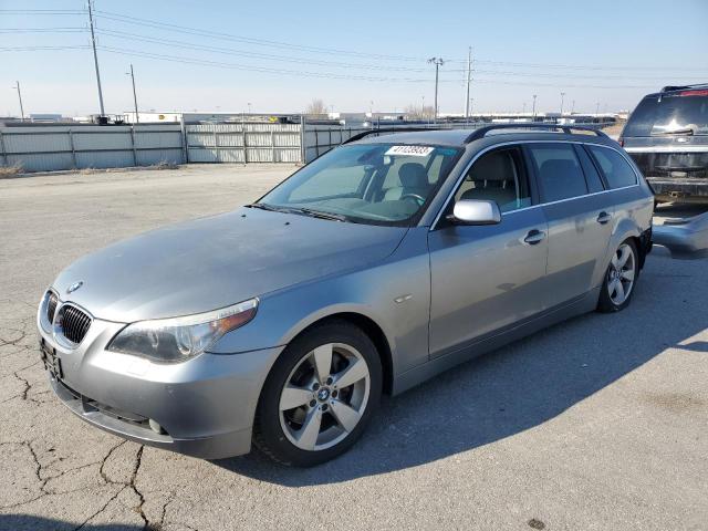 Lot #2492366983 2007 BMW 530 XIT salvage car