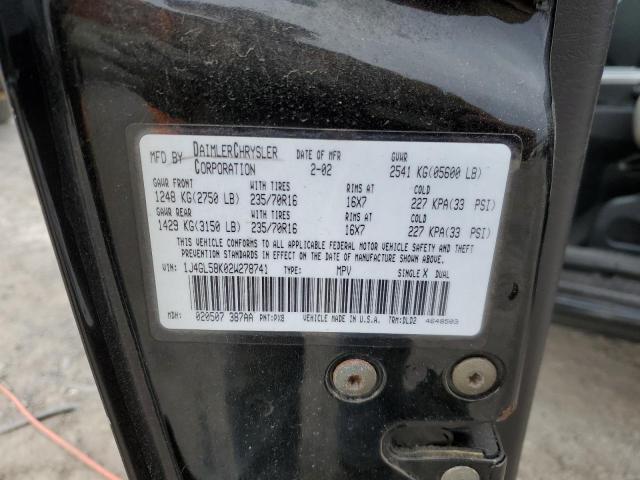 1J4GL58K02W278741 Jeep Liberty Limited