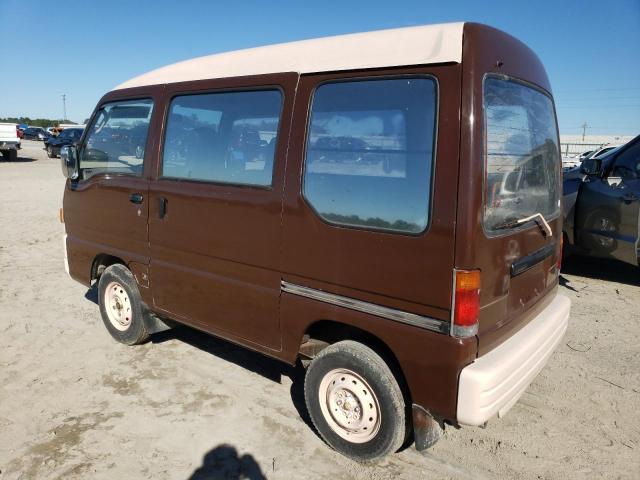 VIN: KV4071824 Auction: COPART Lot: 40968603 Location: FL - JACKSONVILLE NORTH KV4071824 SUBARU DIAS VAN 1992 BROWN Photo 3