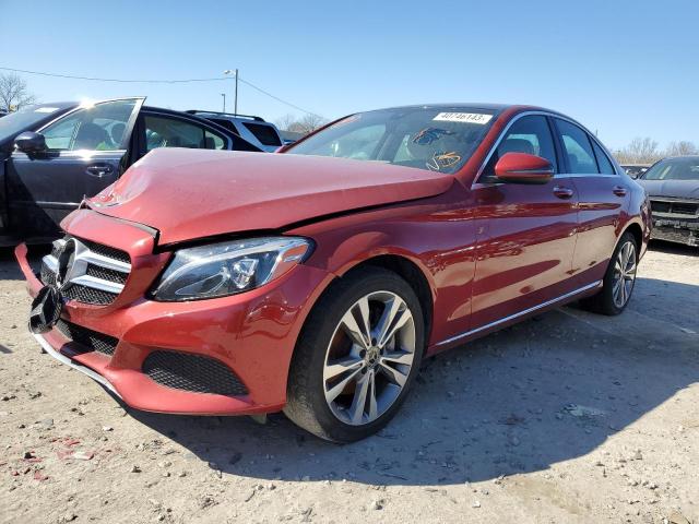2018 MERCEDES-BENZ C 300 4MAT WDDWF4KB6JR413879
