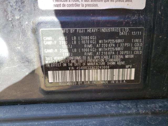 4S4BRCCC6C3243008 Subaru Outback