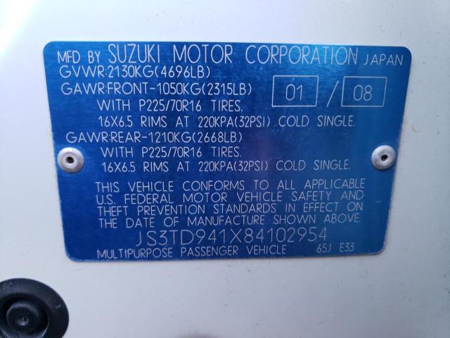 JS3TD941X84102954 Suzuki GR VITARA