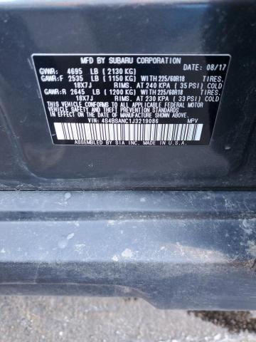 4S4BSANC1J3219086 Subaru Outback 2.5i Limited