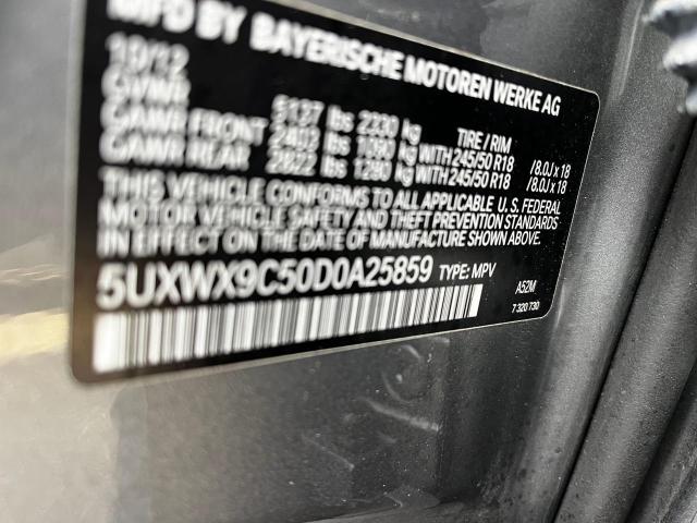 5UXWX9C50D0A25859 BMW X3 Xdrive28i