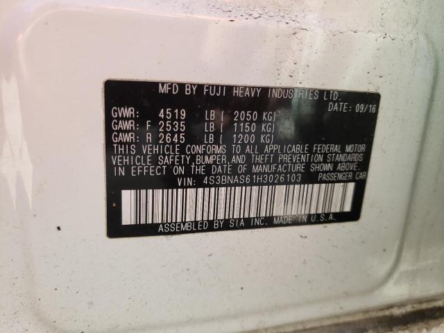 4S3BNAS61H3026103 Subaru Legacy Sport